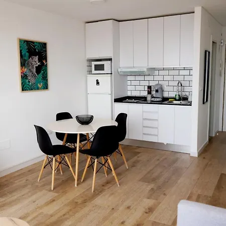 Mael Studio Avec Piscine Et Jolie Vue Mer Benidorm Exterior foto
