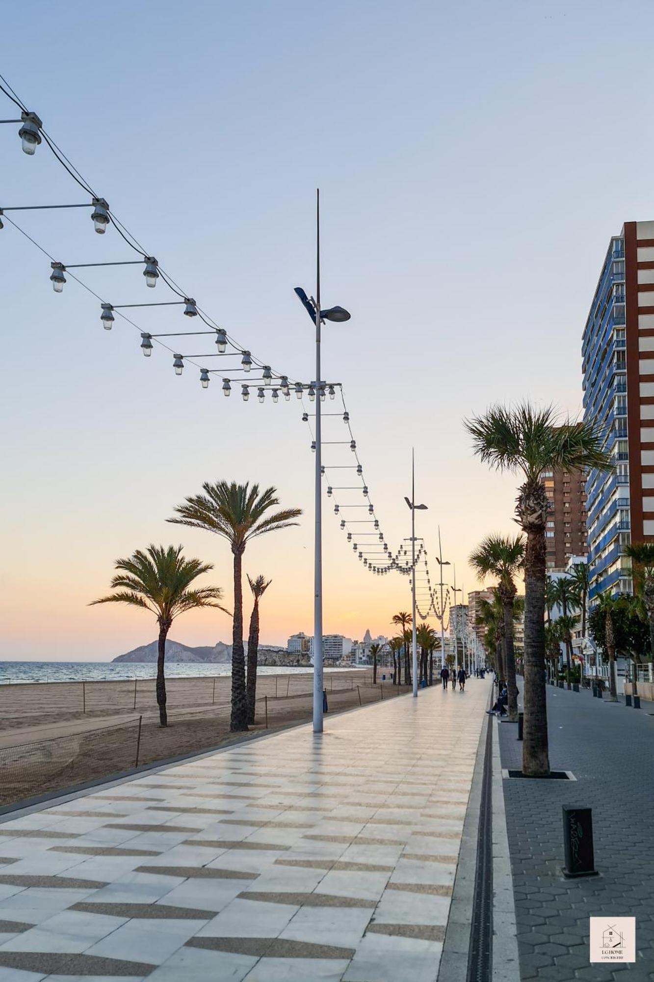 Mael Avec Piscine Et Jolie Vue Appartement Benidorm